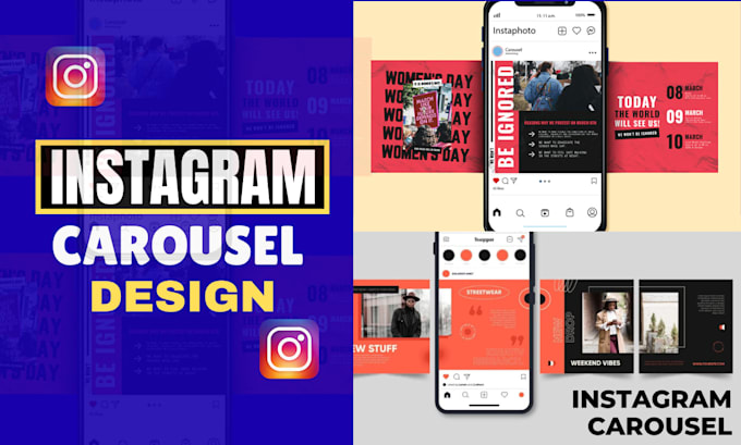 Design attractive social media carousel post design for facebook ...