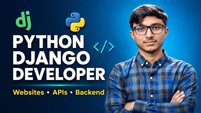be your python django web developer