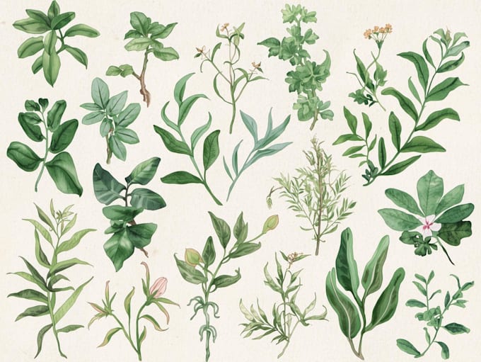 make watercolor botanical illustrations