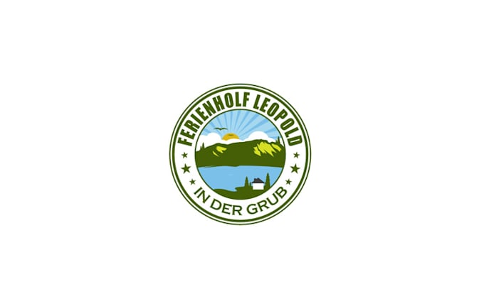 design sustainability monogram lake logo
