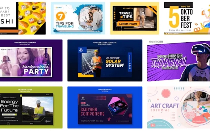 design clickable youtube thumbnails in canva pro
