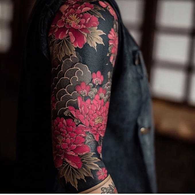 create unique japanese tattoo design