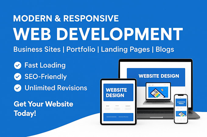 create a modern responsive website using react, javascript, and CSS