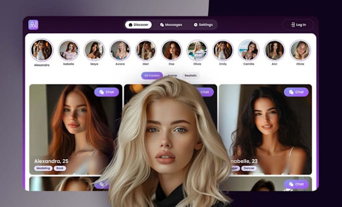develop dating ai mobile app, flutter developer, andriod and ios, hybrid app