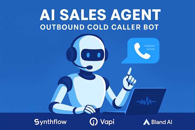 Build ai cold calling agent synthflow voice agent vapi integrat bland ...