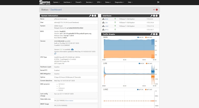 configure pfsense firewall for you