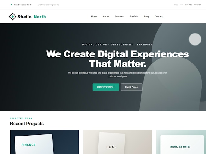 do website development as full stack developer