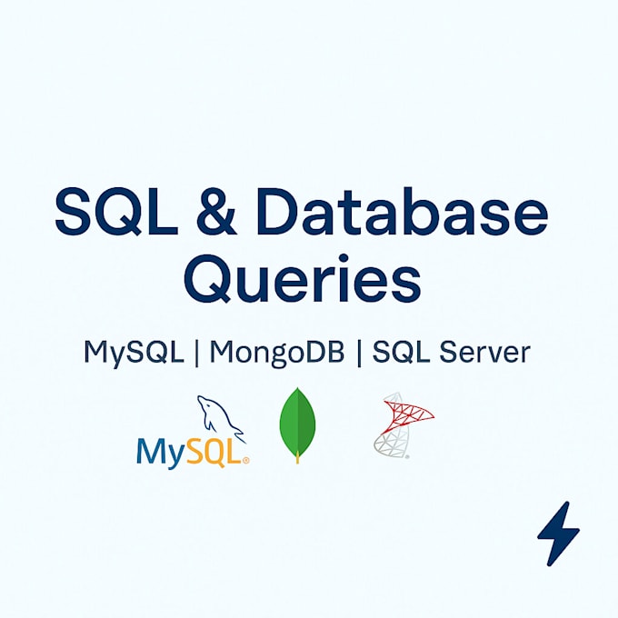 write and optimize database queries in mongodb, mysql, and sql server