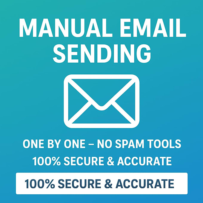 send emails manually one by one