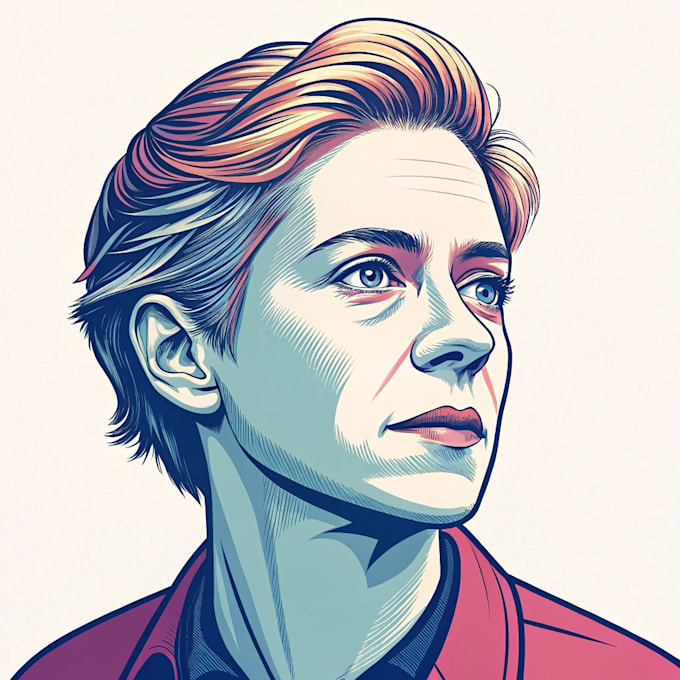 do a vector portrait for you