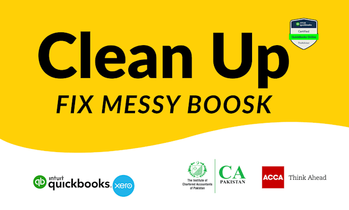 do quickbooks online bookkeeping, xero bookkeeping, cleanup