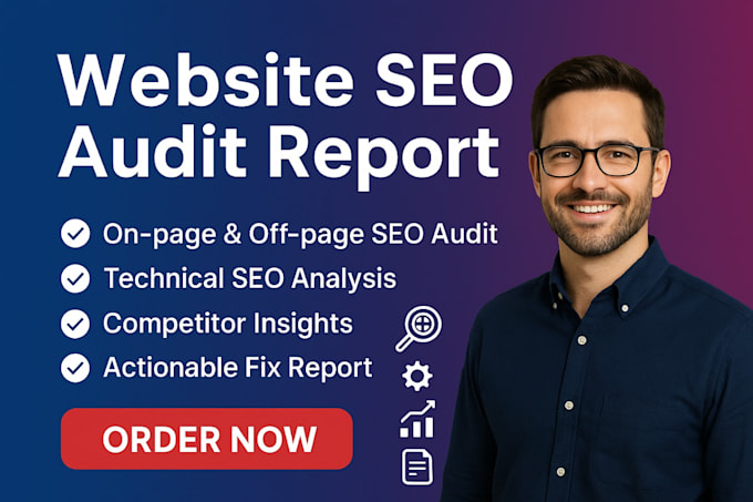 Complete website seo audit and provide actionable fix plan by ...
