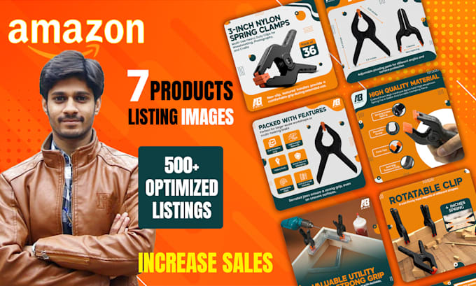 design premium amazon listing images, ebc and brandstore