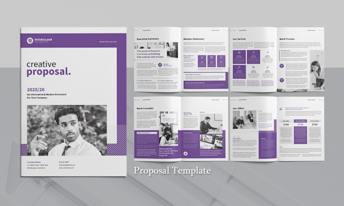 design professional proposal template