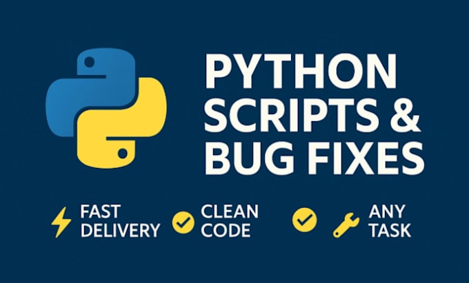 write custom python scripts for automation, web scraping, and data processing