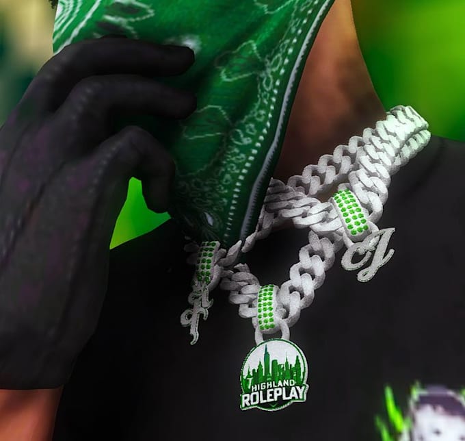 create custom chain, clothing packs for gta5 and fivem chain addon for your peds