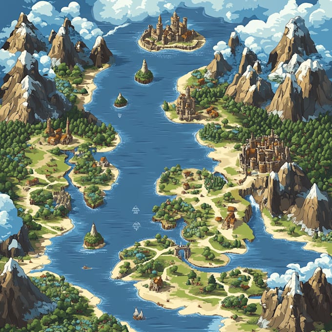 fantasy map illustration world map fantasy map maker map