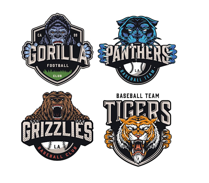 do modern high quality gorilla logo design