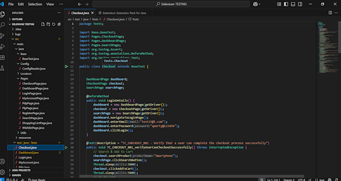 build a robust QA test automation framework for your web app