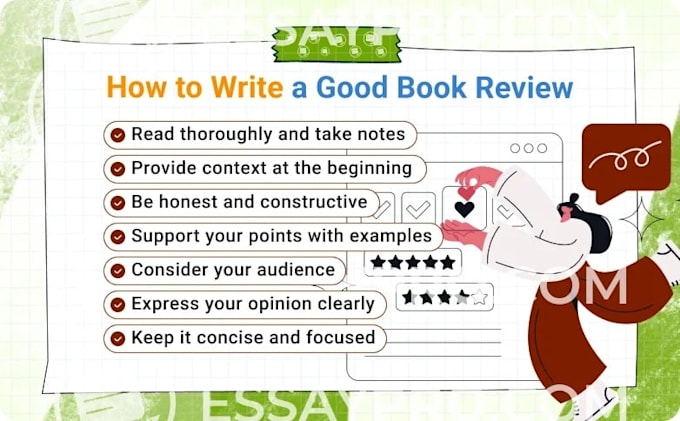 write book summaries, reports, reviews and articles