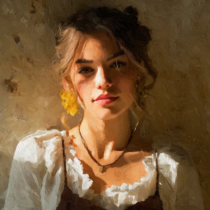Make your photo turn into digital oil painting by Lagitifdait | Fiverr