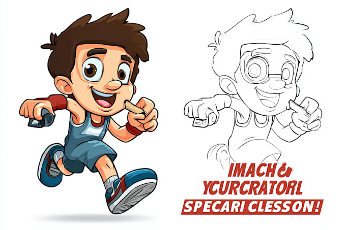 make special cartoon mascot character