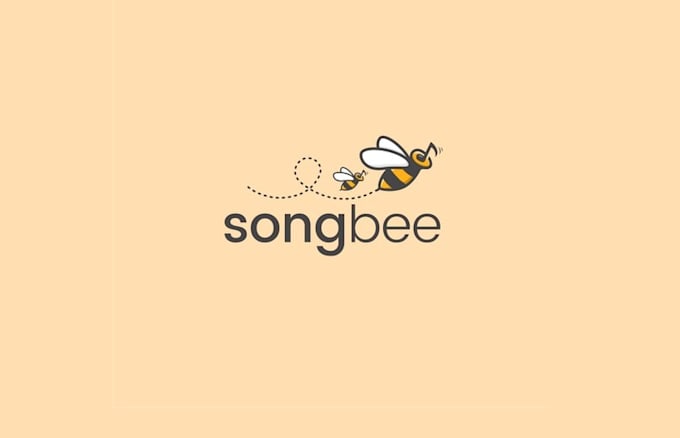 design awesome song bee logo