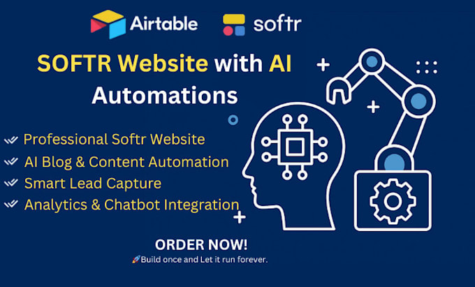 build and automate your softr website with ai integrations