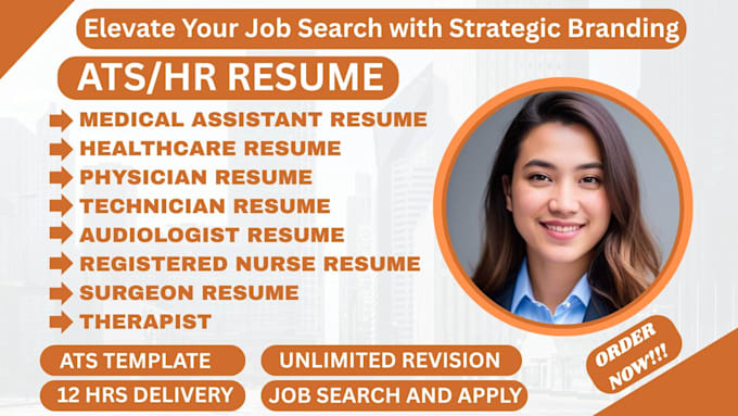 write healthcare executive, surgeon, pharmacist and registered nurse resume