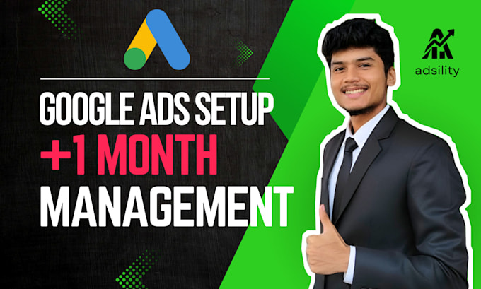 manage full 1 month of your google ads PPC campaigns SEM