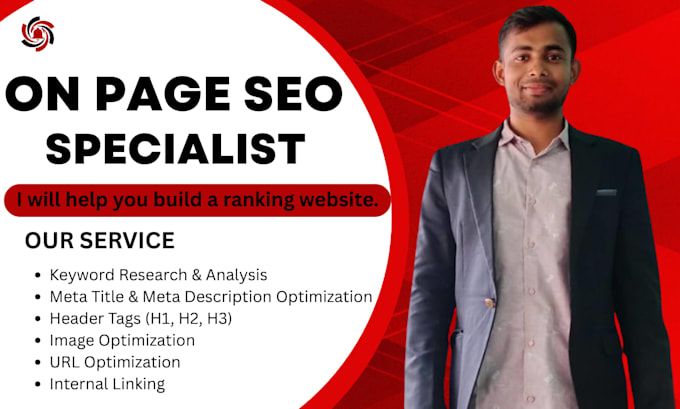 do on page SEO and optimise your website