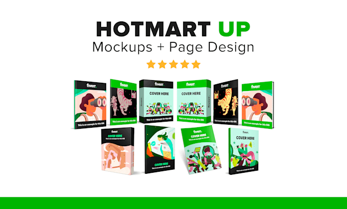 Create mockups and hotmart pages to boost your digital sales by Jahier ...