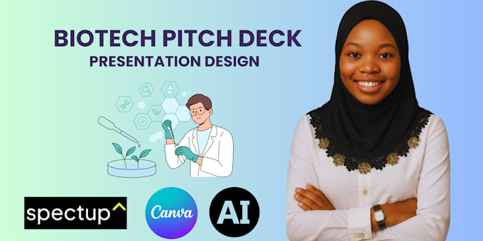 Create a professional biotech pitch deck that attracts investors by ...