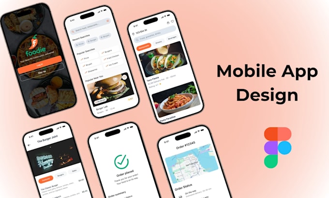 design a mobile app UI UX for ios and android