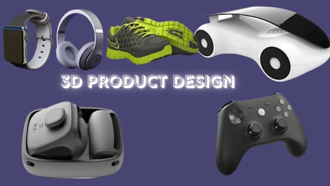 do product modeling, rendering, cad, 3d product design, industrial design, anime