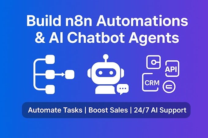 build n8n and make ai agents business chatbot whatsapp chat ai