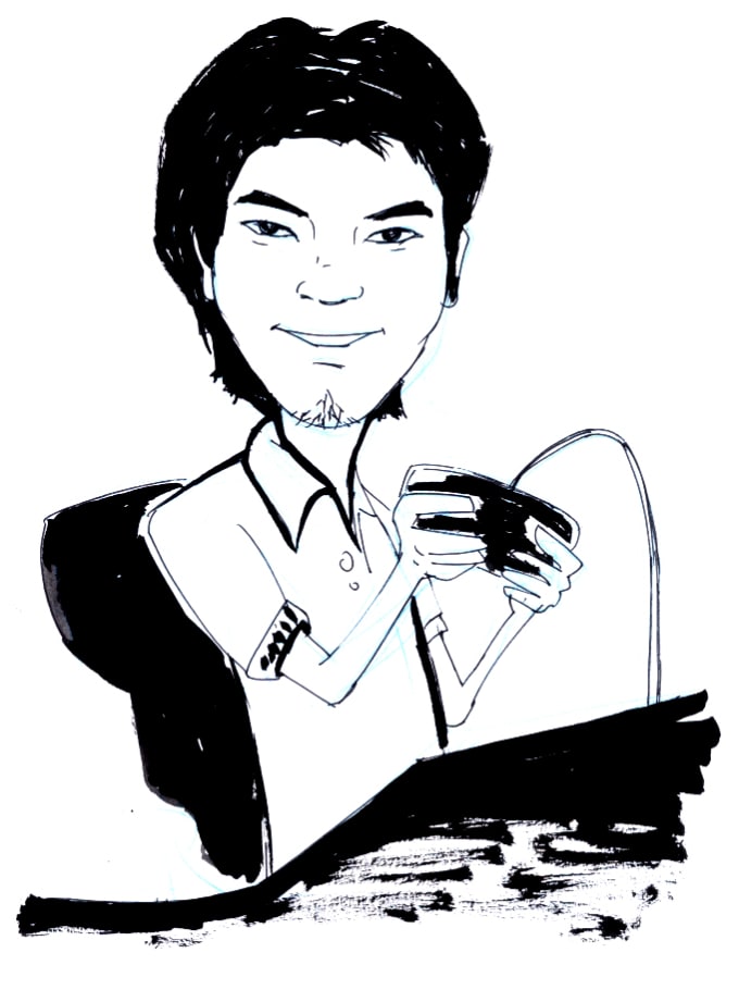 Draw Caricatures And Cartoons By Cigibee The corruption of the city. fiverr