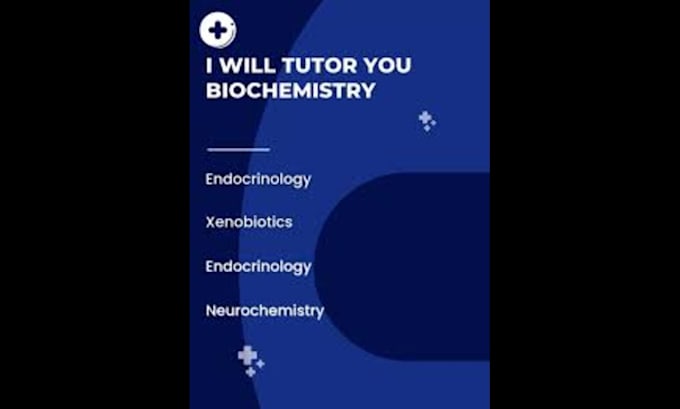 be your biochemistry tutor