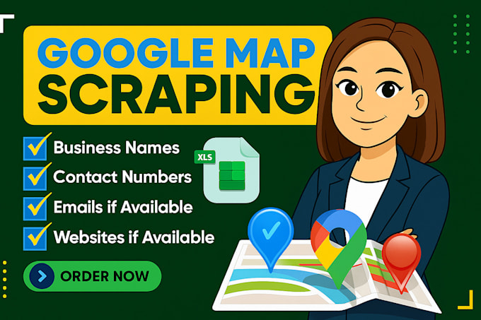do bulk b2b lead generation, googlemaps scraping, email list scraper,data scrape
