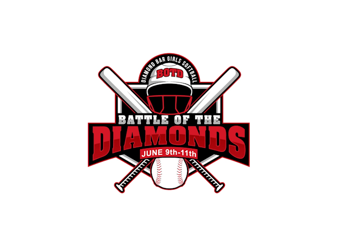 create exclusive and marvelous softball logo design