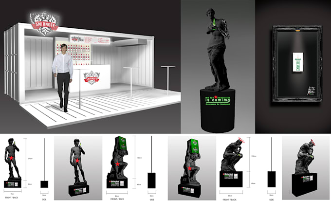 create creative and functional booth layouts for your event