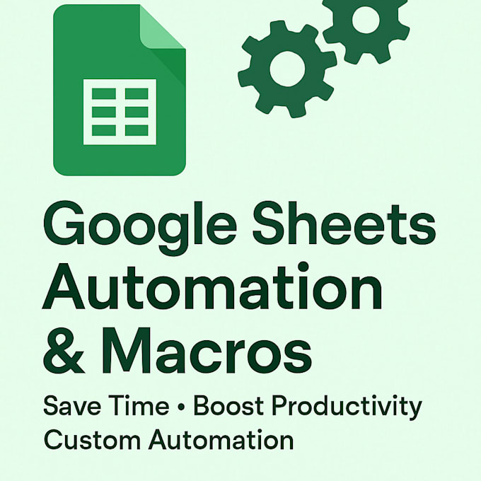 automate your google sheets using java, macros, and apps script