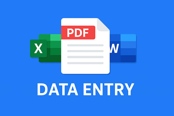 fast accurate data entry, PDF to word,excle, web search