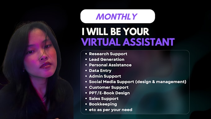 be a virtual assistant for coaches and wellness brands in the USA and canada
