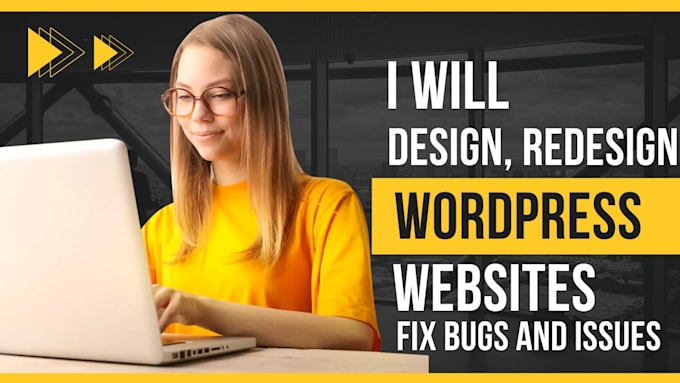 design, redesign and fix wordpress website errors and bugs