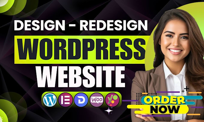 do wordpress website development, create ecommerce website or design wordpress