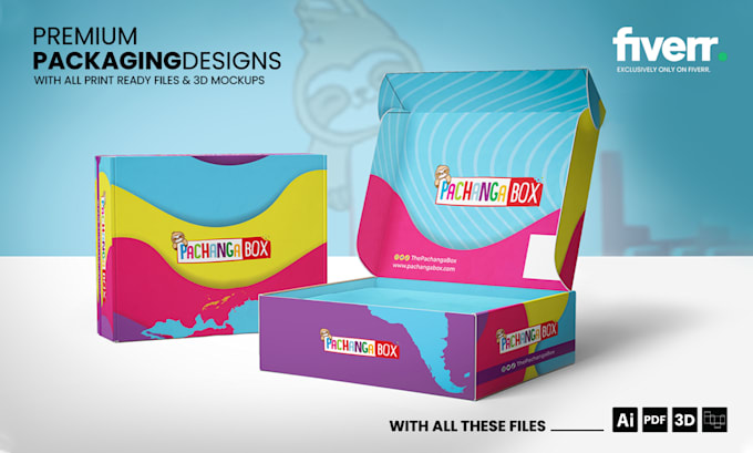 do product packaging design and amazon box packaging design
