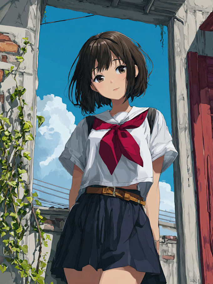 draw a anime character