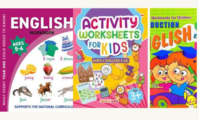 Do editable canva children book interior activity selfhelp workbook ...