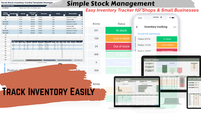 build an inventory and stock management tracker for your shop